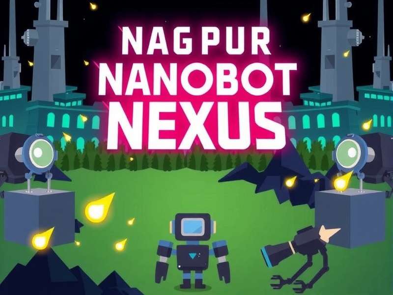 Nagpur Nanobot Nexus Official Game Art Nagpur Nanobot Nexus Game Cover